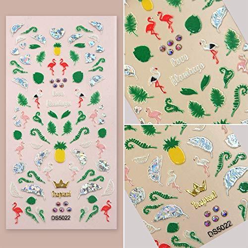 Nail seal Nail Art sticker 3D rhinestone artificial rhinestone decoration (A012-DS5022)