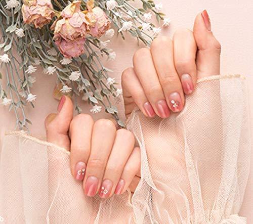 24 sheets gelato factory nail fit DR006 dry rose syrup