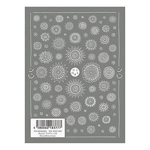 TSUMEKIRA (Tsumekira) nail seal Hana4 produce 2 Hana4flowerlace NN-HNY-102 multi-color
