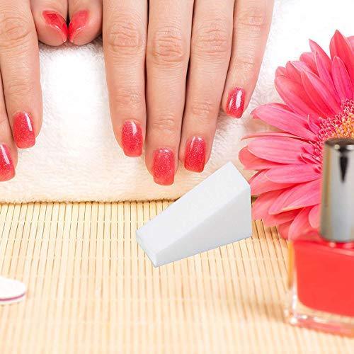 Nail sponge, 8-piece triangular foundation beauty tools, Diy Creative Beauty Liquid Foundation, White