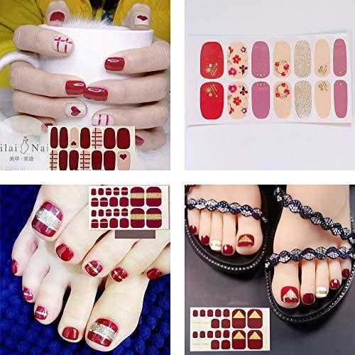 Just put nail seal 12 pieces set nail wrap nail sticker nail accessories women simple ladies present gift cute popular fashionable nail parts (10132)