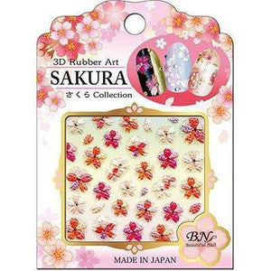 BN nail seal SAR-4 cherry pattern art material