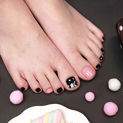 [ENVYLOOKZINIPIN] just put the foot nail seal for long-lasting foot nail seal nail strip nail wrap fashionable design _FA00037