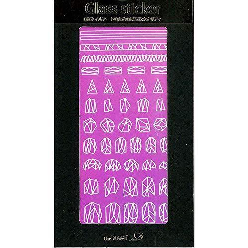 Namie Nail Art Collection glass sticker FILM-001 (1 seat)