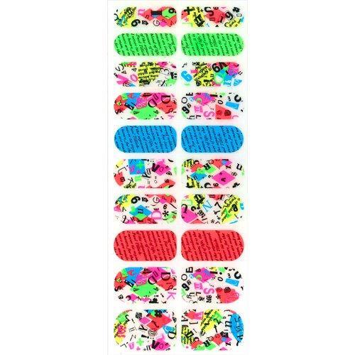 Beauty Naylor Nail seal sticker nail art kit neon color nail NEO-4