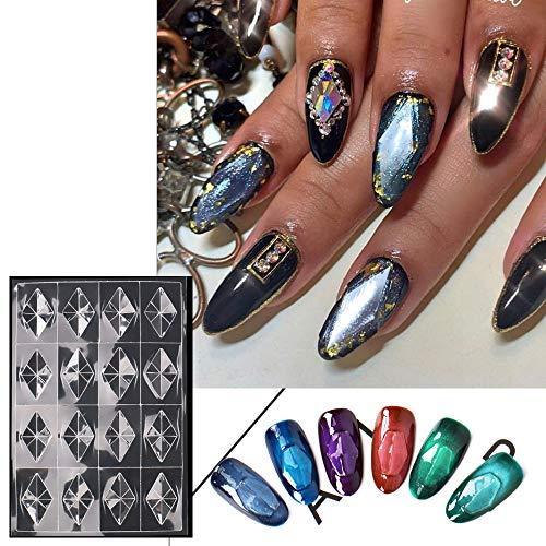 Fruit Sugar fruit Sugar 3D jewelry nail sticker plastic nail embedded in the seal nail sticker gel nail and Resin nail art (Big diamond)