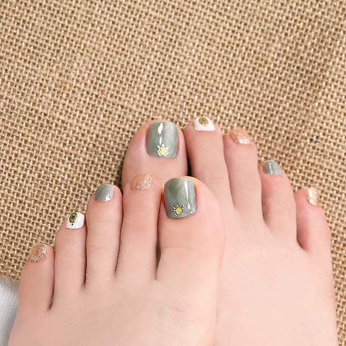 [GELATO FACTORY. Foot Nail seal [Bohemian Concho] put only manicure gel nails nail tip nail seal