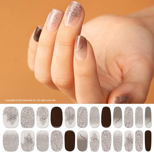 [GELATO FACTORY. ] Nail seal [Earl Gray sparkling] put only manicure gel nails nail tip nail seal