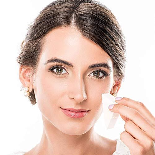 Nail sponge, 8-piece triangular foundation beauty tools, Diy Creative Beauty Liquid Foundation, White
