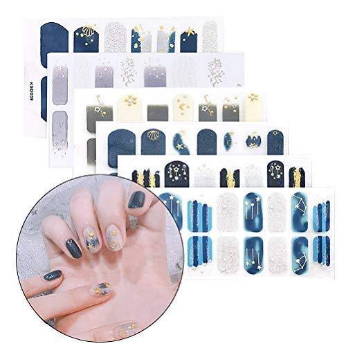 shiyi nail wrap Manicure Nail Art Women Ladies gifts gift cute nail seal six sets