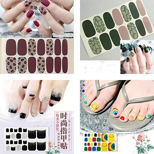 Nail just stick seal 12 pieces set nail wrap nail sticker nail accessories women simple ladies present gift cute popular fashionable nail parts 10053