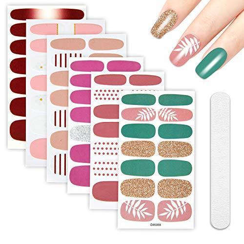 -6 sheets only manicure nail art