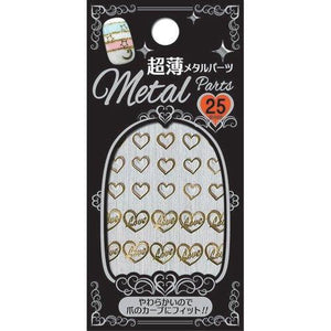 BN Nail seal sticker metal parts Love Heart PCM-03