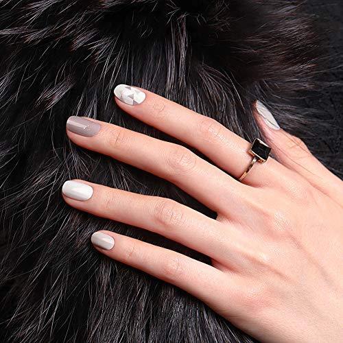 [ENVYLOOKZINIPIN] long-lasting manicure nail strip nail wrap stylish design just put gel nail seal _KA00354