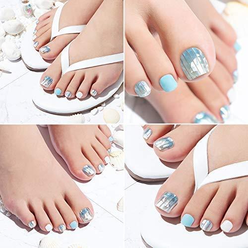 [GELATO FACTORY. Foot Nail seal [blue film] put only manicure gel nails nail tip nail seal