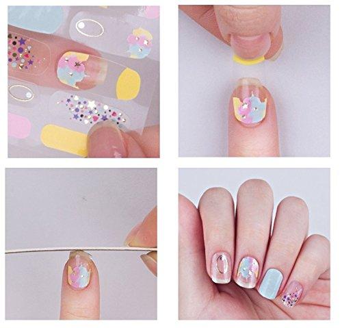 \ Put gel nails / Nail's Nail (Nail Snail) Gel nail strip 51