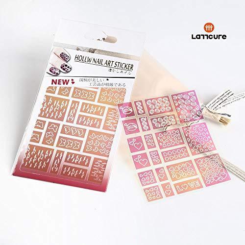 LATTCURE nail stickers "12-sheet set / 200 or more symbols" nail seal the nails watermark nail nail breeds cute native handle a variety of design eco material