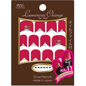 BN Nail seal sticker BN Oval French seal FOS-11