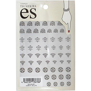 TSUMEKIRA (Tsumekira) nail seal es logo type casual ES-LOG-201 multi-color