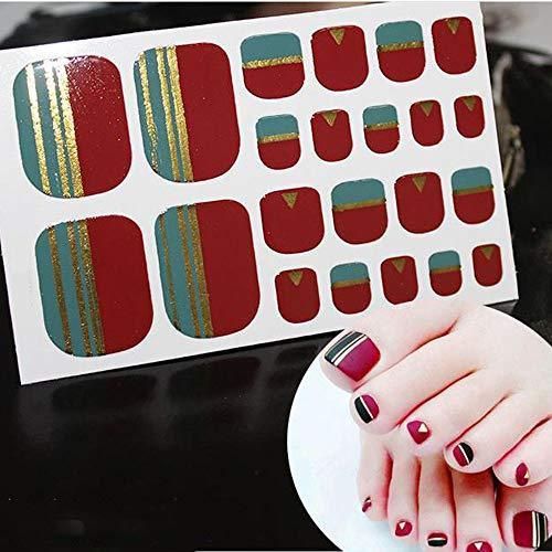 Toenail seal waterproof leg Paste nail (6)