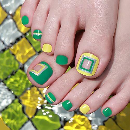 [ENVYLOOKxZINIPIN] just put the foot nail seal for long-lasting foot nail seal nail strip nail wrap fashionable design _FA00125