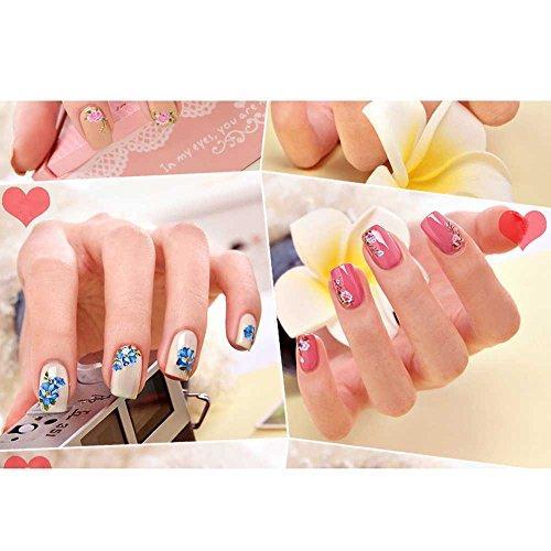 50 sheets floral Nail Art seal 3D nail seal mixed floral nail seal sticker a poster beautiful