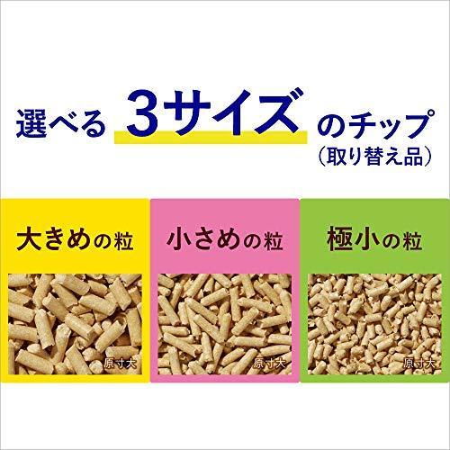 Both Kao Nyan clean toilet deodorant and antibacterial chip minimum of grain 2.5L × 6 pieces (case volume) [cat sand]