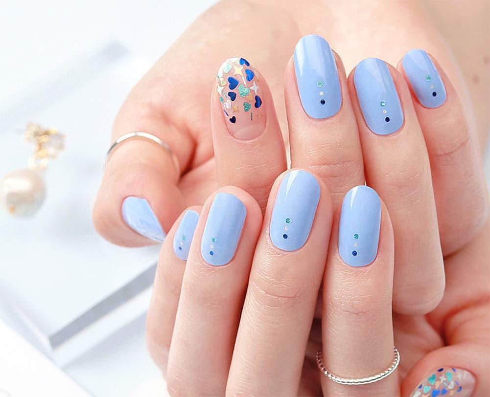 [ENVYLOOKXZINIPIN] long-lasting manicure nail strip nail wrap stylish design just put gel nail seal KA00382