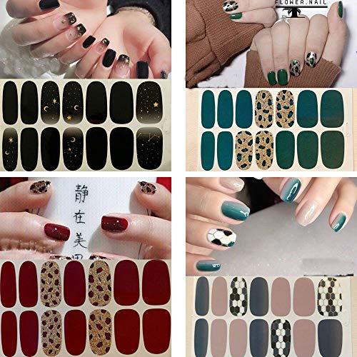 Nail just stick seal 12 pieces set nail wrap nail sticker nail accessories women simple ladies present gift cute popular fashionable nail parts 10053