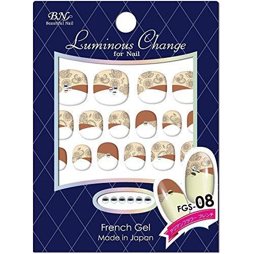 BN Nail seal sticker BN French Gel seal FGS-08