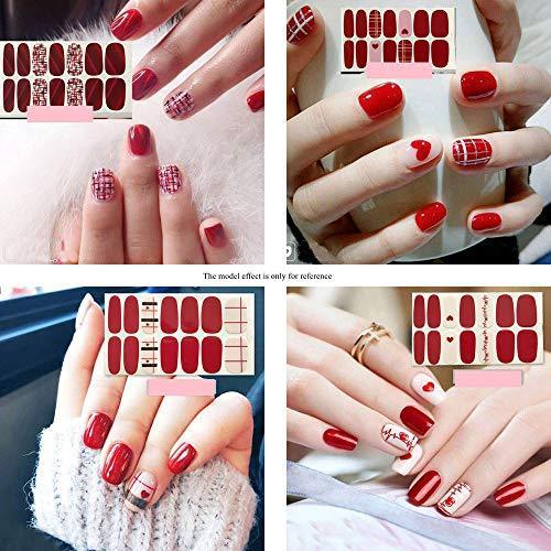 Just put nail seal 12 pieces set nail wrap nail sticker nail accessories women simple ladies present gift cute popular fashionable nail parts (10147)