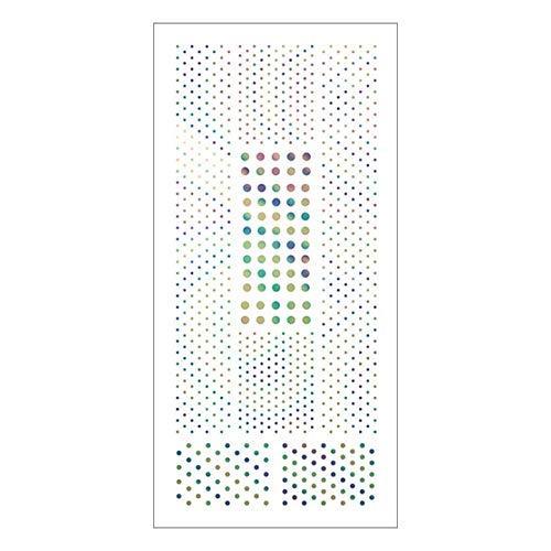 TSUMEKIRA (Tsumekira) nail seal Dot Rainbow SG-DOT-105 Multi-one color