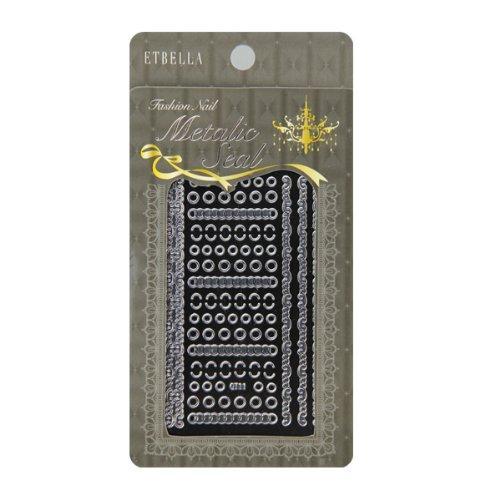 Nail seal 3D nail sheet fashion nail metallic seal 37 (nail products)