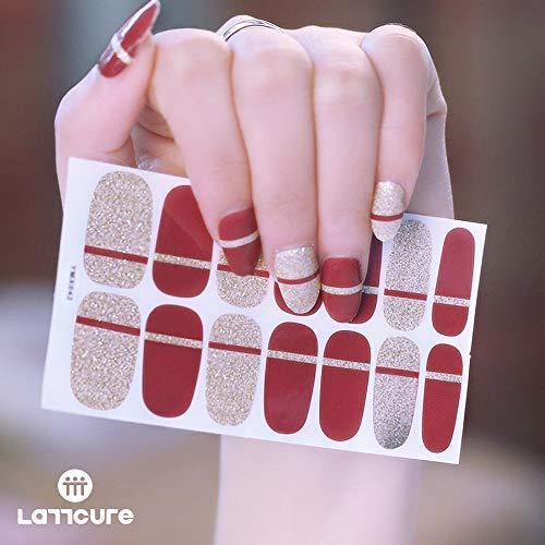 LATTCURE nail stickers, "84 pieces / 6 pieces" cute only a variety of designs put nail decorative nail seal nail for decoration gel nail seal