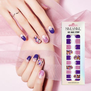 [Nails nail] Nails Nail Gel nail strip nail sticker self-nail No. 116