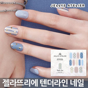 "Gelato Rie" N09 Tender Line Gel nail sticker