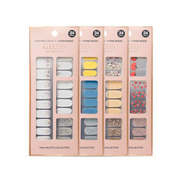 [Etude House] Etude House gloss gel nail strip / 4 one species selection