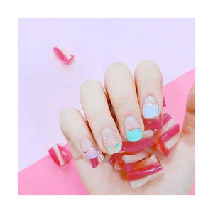 [Art Box] here line gel nail stickers 122 Princess Twinkle