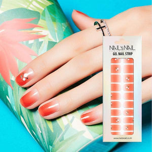 [Nails nail] Nails Nail Gel nail strip nail sticker self-nail No. 121