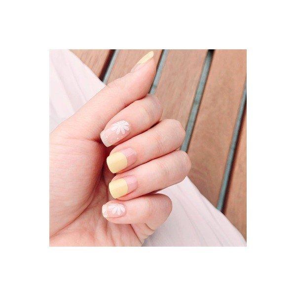 [Art Box] here line gel nail sticker 131 chamomile flowers