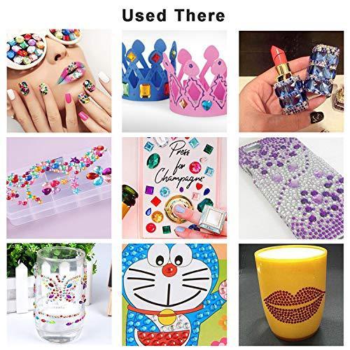 Acrylic 1200Tasu rhinestone sticker Crystal sticker jewelry sticker body and nail make-up, of scrapbooking decoration, 14 sheets for the kids craft