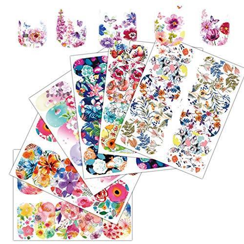 25 pieces Nail Art seal Hamizu decal water transfer sticker Hahana style woman, girl, ultra-thin children nail stickers for children cute work and Kajua (10191)