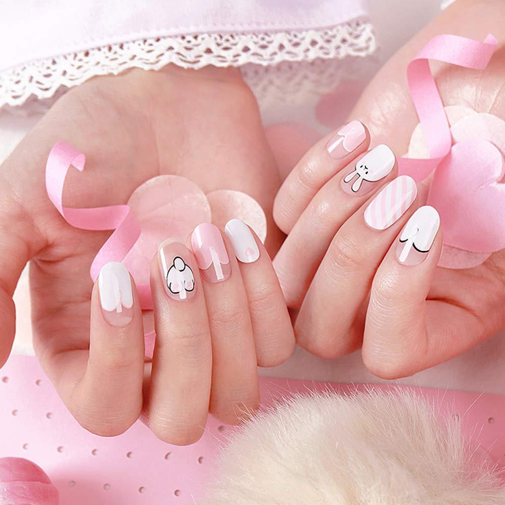 [ENVYLOOKZINIPIN] long-lasting manicure nail strip nail wrap stylish design just put gel nail seal _KA00209