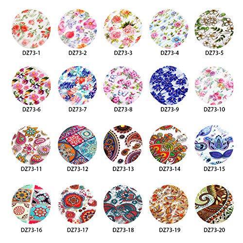 10 seal Flower Nail foil race Sakura spring Neirudeko sticker nail art foil (01-10)