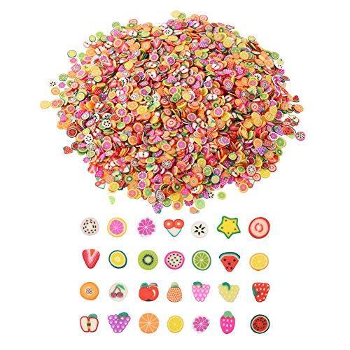 CCINEE slice parts slice stick nail art sticker fruit cut Neirudeko Dekopatsu nail care set nail supplies accessories fruit 35g set