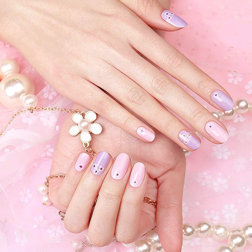 [ENVYLOOKZINIPIN] long-lasting manicure nail strip nail wrap stylish design just put gel nail seal _KA00036