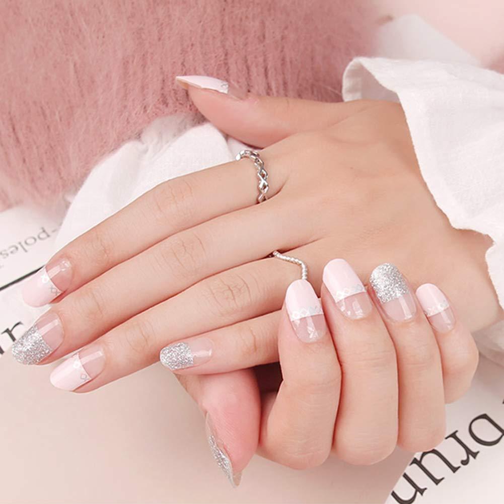 [ENVYLOOKZINIPIN] long-lasting manicure nail strip nail wrap stylish design just put gel nail seal _KA00045