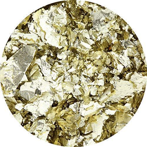 MATIERE (Matty ale) foil flakes Champagne Silver