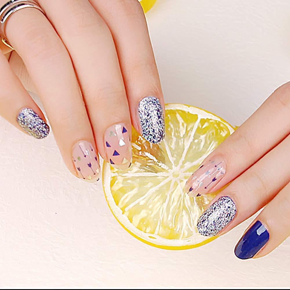 [ENVYLOOKXZINIPIN] long-lasting manicure nail strip nail wrap stylish design just put gel nail seal KA00052