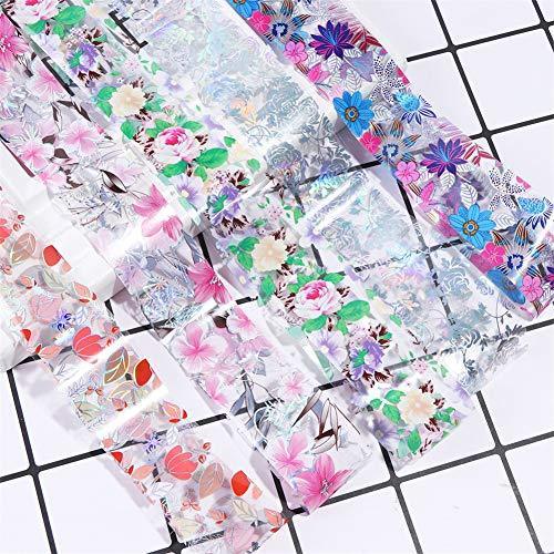 10 seal Sakura spring starry sky nail foil Neirudeko sticker nail art foil (22)